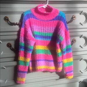 Girls Cozy Mockneck Sweater